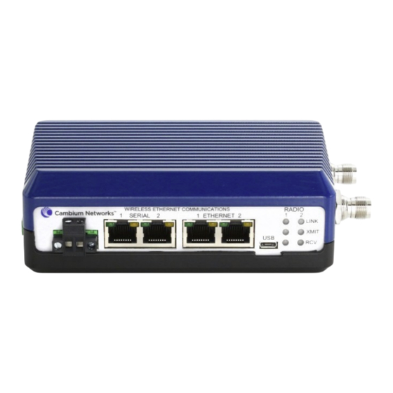 Cambium Networks cnReach N500 Guia De Inicio Rapido