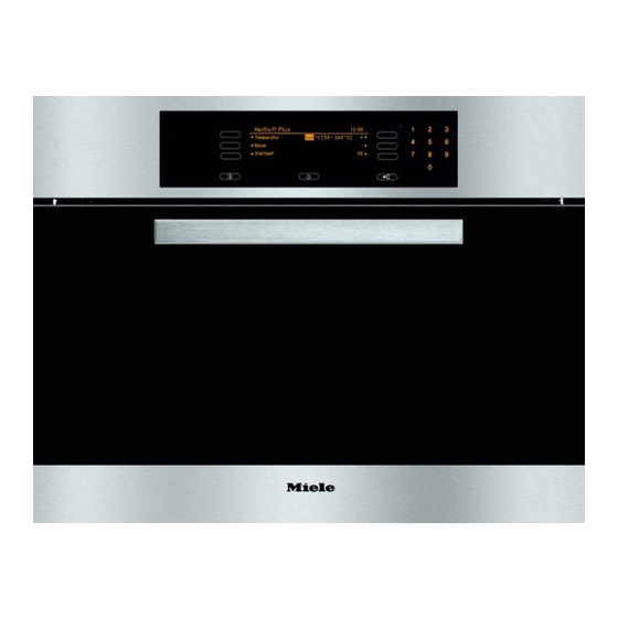 Miele H 4080 BM Instrucciones De Operación