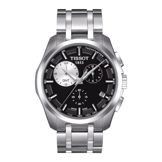 Tissot GMT Manual De Uso