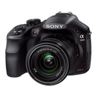 Sony ILCE-3000K Manual Del Usuario