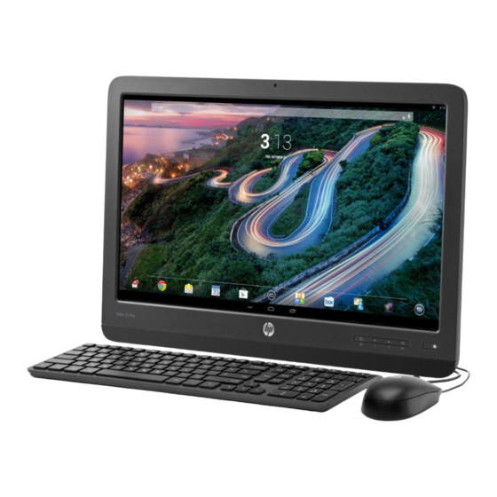 HP Slate 21 Pro Guia Del Usuario