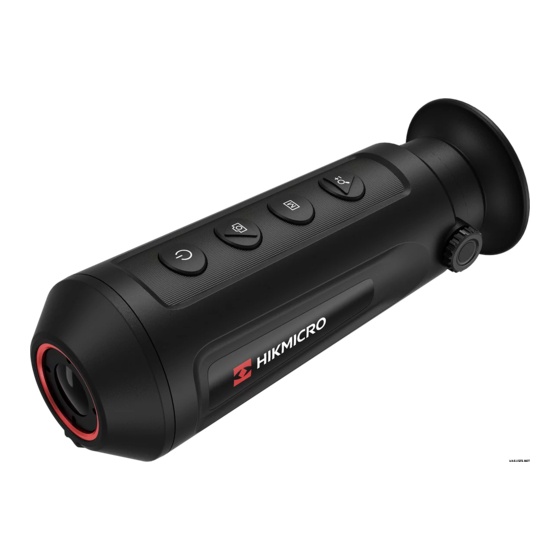 Hikmicro LYNX PRO LE10 Guia De Inicio Rapido