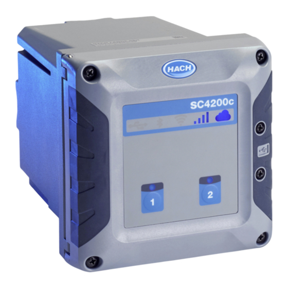 Hach SC4200C Instrucciones Para El Usuario