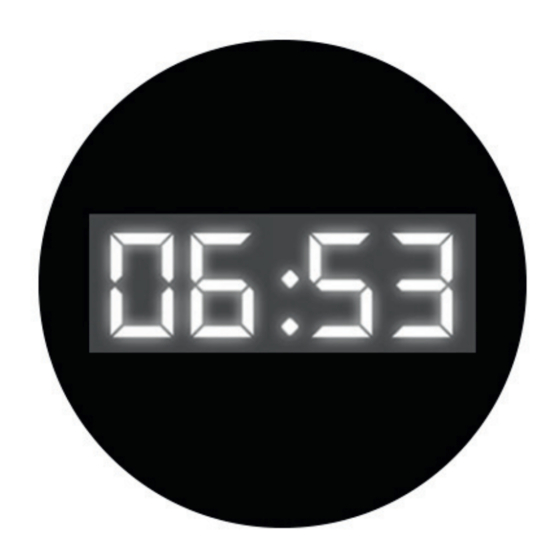 Artforma Reloj LED Instrucciones De Uso