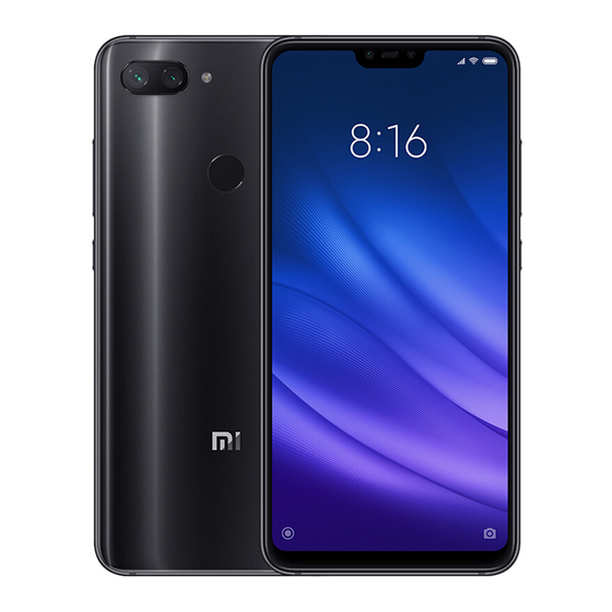 Xiaomi Mi 8 Lite Manual De Instrucciones