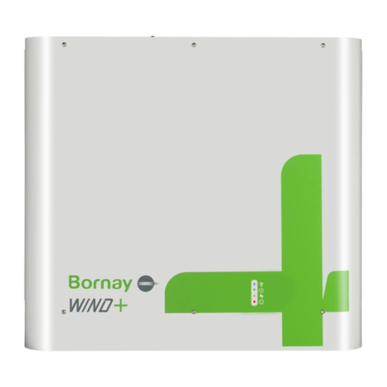 Bornay WIND+ Manual De Instrucciones
