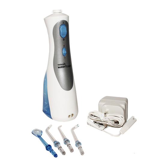 Waterpik Ultra Cordless Dental Water Jet Manual De Instrucciones