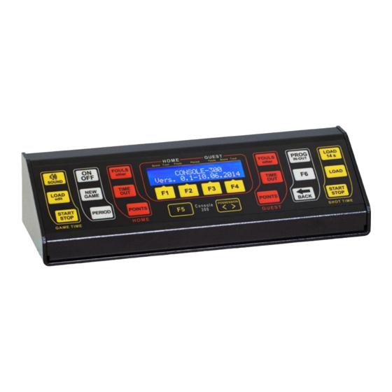 Favero CONSOLE-300 Manual De Uso