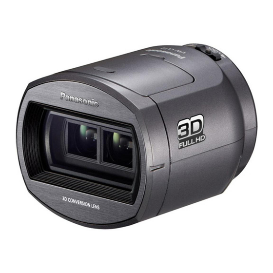 Panasonic VW-CLT2 Instrucciones De Funcionamiento