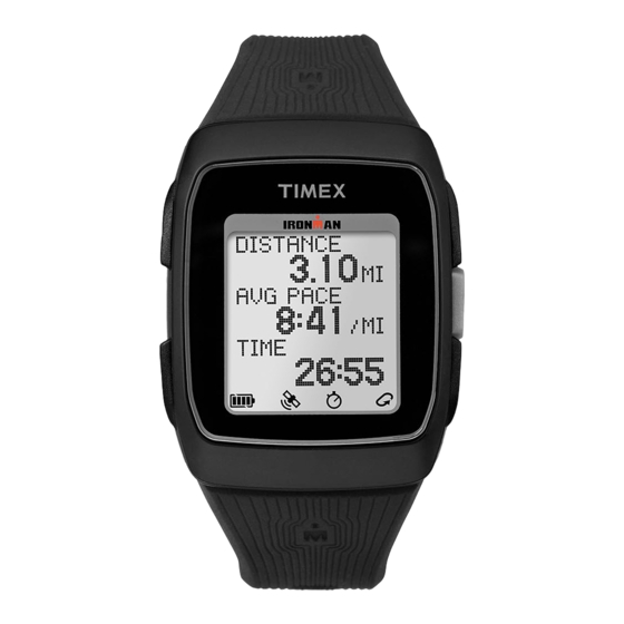 Timex IRONMAN Serie Manuales