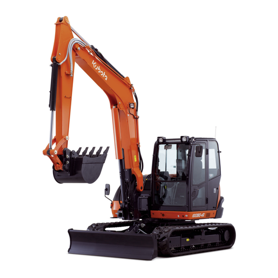 KUBOTA KX080-4a2 Manual De Utilización