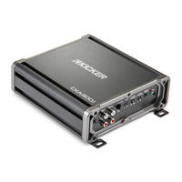 Kicker CXA600.1 Manual Del Propietário