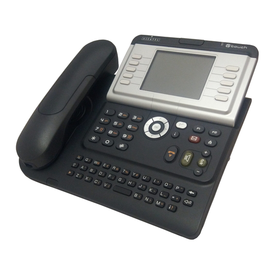 Alcatel-Lucent IP Touch 4068 Manual Del Usuario