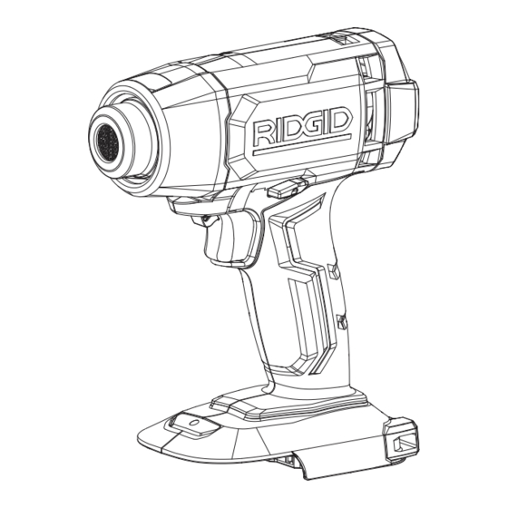 RIDGID R860435 Manual Del Operador