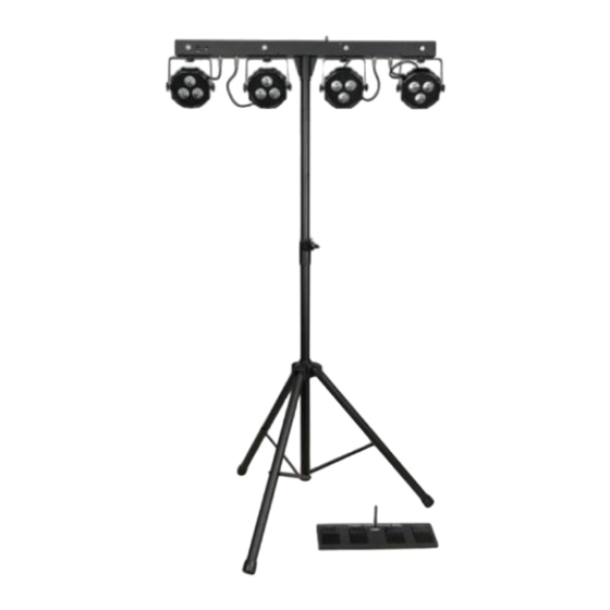 SHOWTEC Compact Power Lightset RGB-UV Manual De Instrucciones