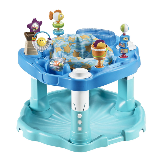 Evenflo ExerSaucer Bounce & Learn BEACH BABY Manuales