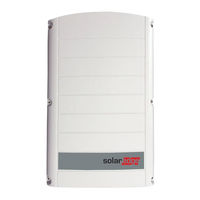 SolarEdge SE9K SETAPP Manual De Instrucciones