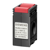 Siemens SENTRON 3NJ69 Manual Del Usuario