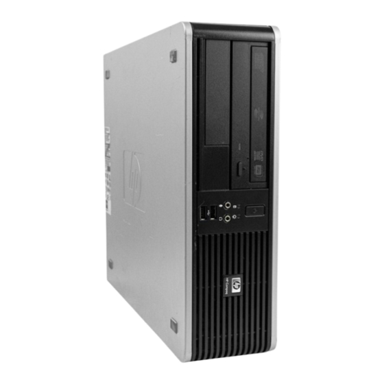 HP Compaq dc7800 Guía De Referencia