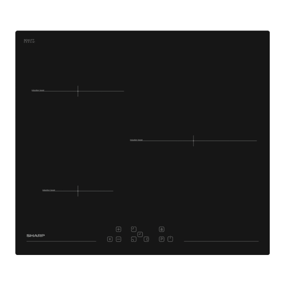 Sharp KH-6I31NT00-EU Manuales