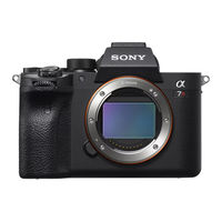 Sony a 7R Guia De Ayuda