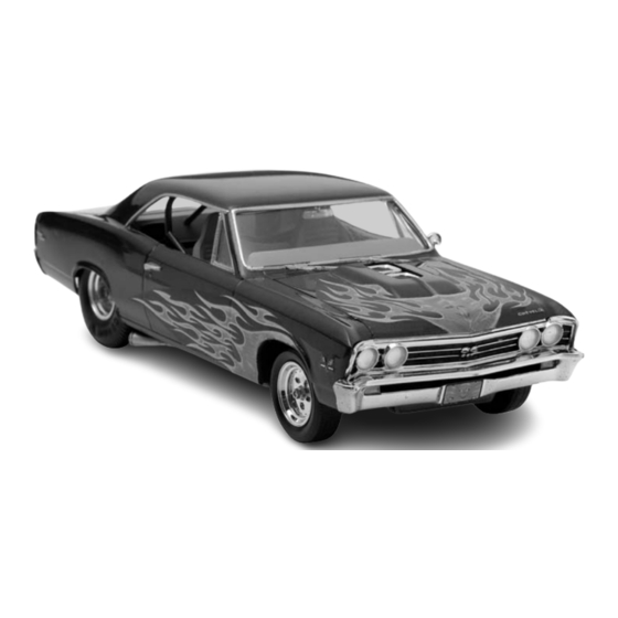 REVELL '67 CHEVELLE PRO STREET Manual De Instrucciones