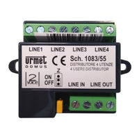 Urmet 1083 Manual De Configuración