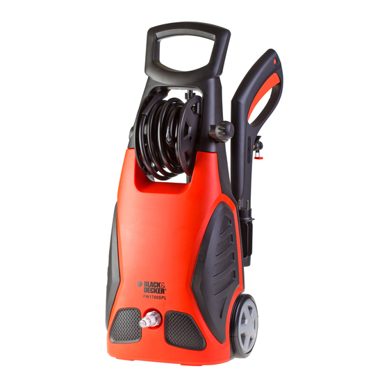 Black and Decker PW1700 Manual De Instrucciones