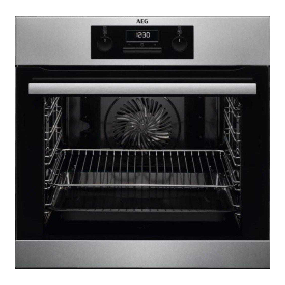 AEG BEB331010M Manual De Instrucciones