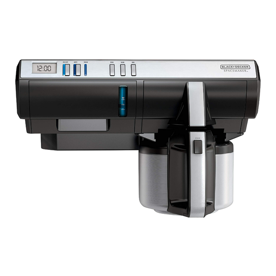 Black and Decker SPACEMAKER SCM2000BD Manual De Uso Y Cuidado