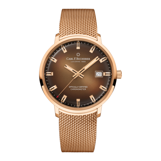 Carl F. Bucherer HERITAGE CHRONOMETER CELEBRATION Instrucciones