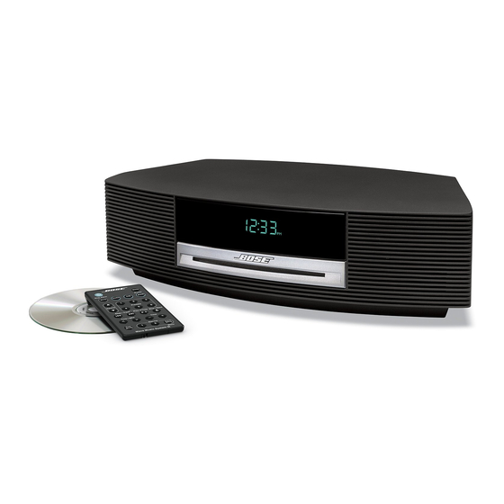 Bose WAVE MUSIC SYSTEM III Guía De Usuario