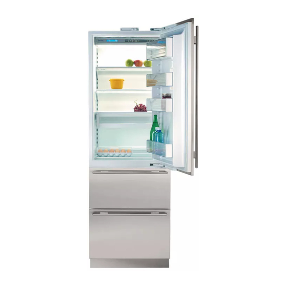 Sub-Zero ICB700TR Instrucciones De Instalación