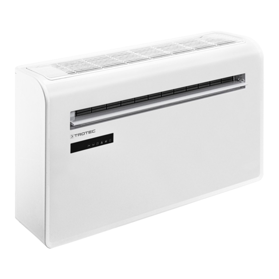 Trotec PAC-W 2600 SH Manual De Instrucciones