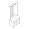 Muebles de Interior HOMCOM 837-302V00 Manual Del Usuario