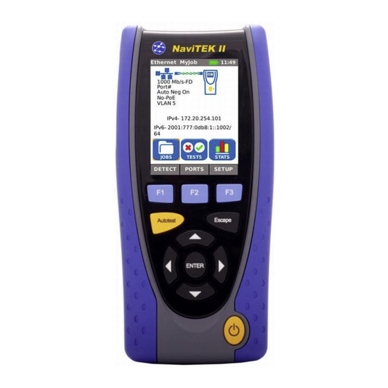 IDEAL INDUSTRIES NaviTEK II Manual De Usuario