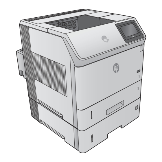 HP LaserJet Enterprise M604 Serie Guia Del Usuario