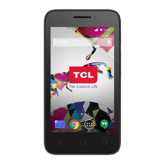 TCL E400 Manuales