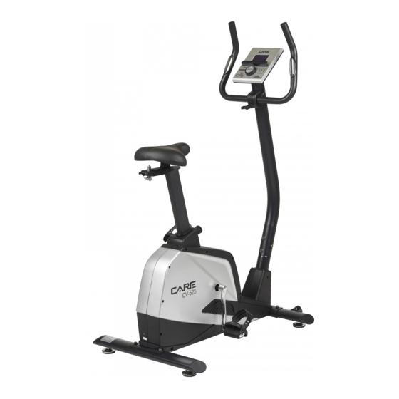 CARE FITNESS CV-525 Manuales