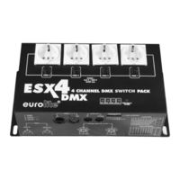 EuroLite ESX-4 Manual Del Usuario
