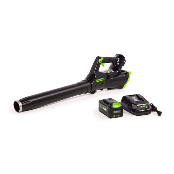 GreenWorks LB-430-T El Manual Del Propietario