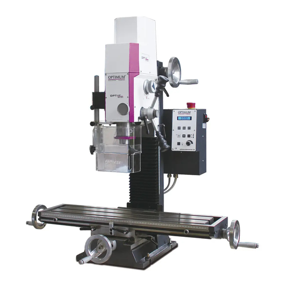 Optimum OPTImill MH 22V Manual De Instrucciones