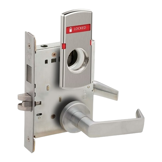 Schlage L400 Manual Del Usuario