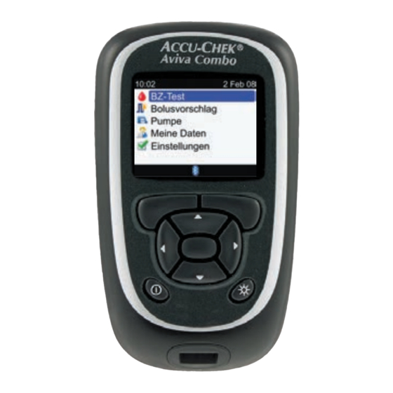 Accu-Chek Aviva Combo Manual Del Usuario