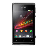 Sony Xperia E C1505 Guia Del Usuario
