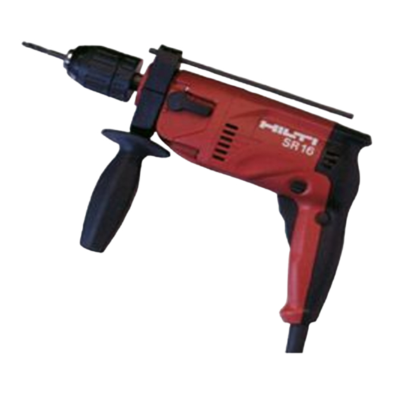 Hilti SR 16 Manual De Instrucciones