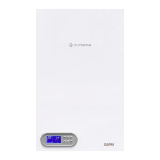 euterma Minibox Serie Manual De Uso, Instalación Y Mantenimiento