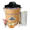 Elite Gourmet EIM402 - 4 Qt. Máquina de Helados y Manivela Manual