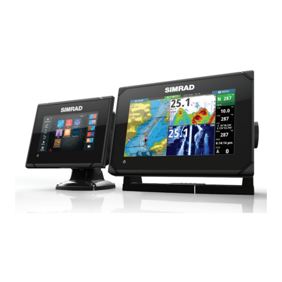 Simrad GO XSE Guía Rápida De Uso