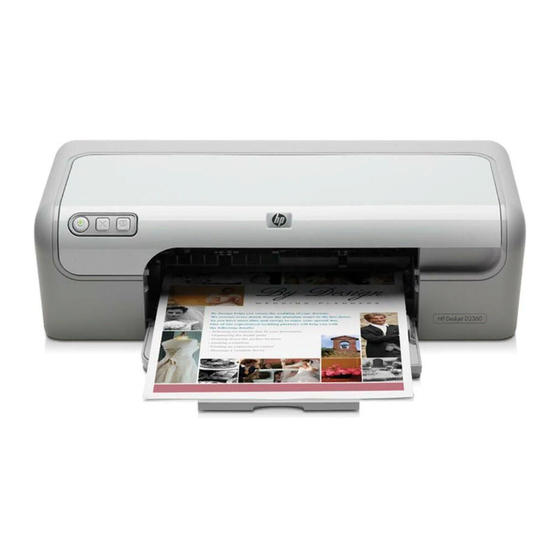 HP  Deskjet D2300 Serie Manual De Usuario